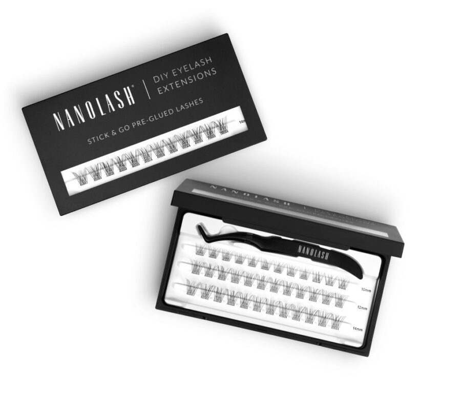 Cílios postiços DIY Pré-coladas nanolash